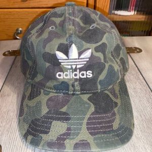 Adidas Womens Camo Relaxed Fit Hat